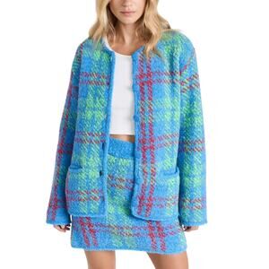 Kitri Boucle Multicolor Pandora Cardigan Size S